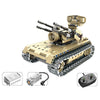 DIY Electric Remote Control Vehicle-mounted Drone Building Blocks Children Educational Toy