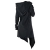 Asymmetric Zip Up Hoodie