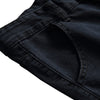 Men Denim Big Pocket Casual Slim Legs Zipper Pants