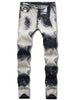 Paint Splatter Faded Jeans