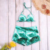 Sexy Bikini Set Swimwear Women Swimsuit Halter Top Bathing Suit Beachwear