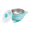 5PCS Bethbear BS3181 Baby Suction Cup Thermal Insulation Bowl Milk Cup Spoon Fork