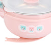 5PCS Bethbear BS3181 Baby Suction Cup Thermal Insulation Bowl Milk Cup Spoon Fork