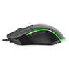 MVTV M520 Wired Gaming Mouse Adjustable DPI with Colorful RGB Light