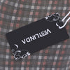 Stand Collar Half Sleeve Spliced Plaid Print Pocket Plus Size Women Dress