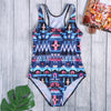 Ladies Bikini Swimsuit Women Swimwear Printing Beachwear Bathing Suit