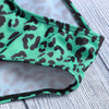 Leopard Print Swimwear Women Swimsuit Tankini Set Bathing Suit Beachwear