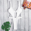 Solid Color Swimwear Women Swimsuit Padded Sexy Beachwear Monokini