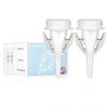 2pcs HT9025NX Milk Storage Bag Adapters Breast Pump Connector Clip BPA-free Extension Tube