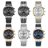 REWARD RD63064M Calendar Luminous Pointers Steel Mesh Strap Men Business Quartz Watch