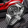 REWARD RD63064M Calendar Luminous Pointers Steel Mesh Strap Men Business Quartz Watch