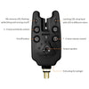 JY - 19 - SW Digital Wireless LED Fishing Alarm Alert Set 4 Bite Alerters 1 Receiver 4 Fish Swingers