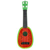 Kids Fruit Ukulele Guitar Four Strings Musical Instrument Educational Play Toy