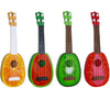Kids Fruit Ukulele Guitar Four Strings Musical Instrument Educational Play Toy