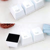 3PCS Creative Keyboard Keys Shape Cup Mugs