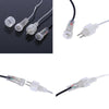 KWB 50CM Falling Rain Christmas Lights Waterproof LED Meteor Shower Lights with 8 Tube Icicle Snow Fall String Cascading Lights for  Holiday