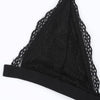 Lace Sheer Plunge Cutout Bodysuit