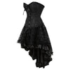 Flounce Plus Size Two Piece Corset Dress
