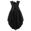 Flounce Plus Size Two Piece Corset Dress