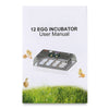 Household Automatic Hatching Incubator Digital Temperature Control with LED Light