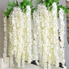3 Heads 1 Branch Hydrangea String Wedding Site Layout Artificial Flower 140CM