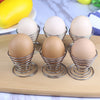 DIHE Barbecue Spiral Egg Rack Egg Carton Spring Shelf Originality