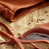Ribbed Knot Bikini Set