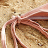 Ribbed Knot Bikini Set