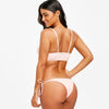 Ribbed Knot Bikini Set