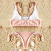 Ribbed Knot Bikini Set