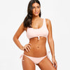 Ribbed Knot Bikini Set