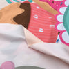 Merry Delicious Sweets Cake Donut Print Round Beach Throw