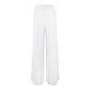 High Slit Flowy Layered Palazzo Pants