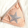 Star Sequined Micro Bikini Set