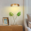 Creative Solid Wood LED Night Light for Bedroom Bedside