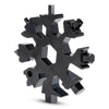 18 in 1 Snowflake Multi-tool Card Screwdriver Keychain Combination Tools 