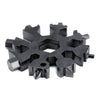 18 in 1 Snowflake Multi-tool Card Screwdriver Keychain Combination Tools 