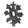 18 in 1 Snowflake Multi-tool Card Screwdriver Keychain Combination Tools 