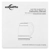 Edoolffe MD - 315 Large Capacity Handheld Electric Glass Kettle for Home