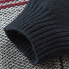 Color Block Hooded Casual Knitted Sweater