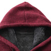 Color Block Hooded Casual Knitted Sweater