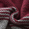 Color Block Hooded Casual Knitted Sweater