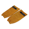 Leather Welding Work Sleeve with Elastic Cuff