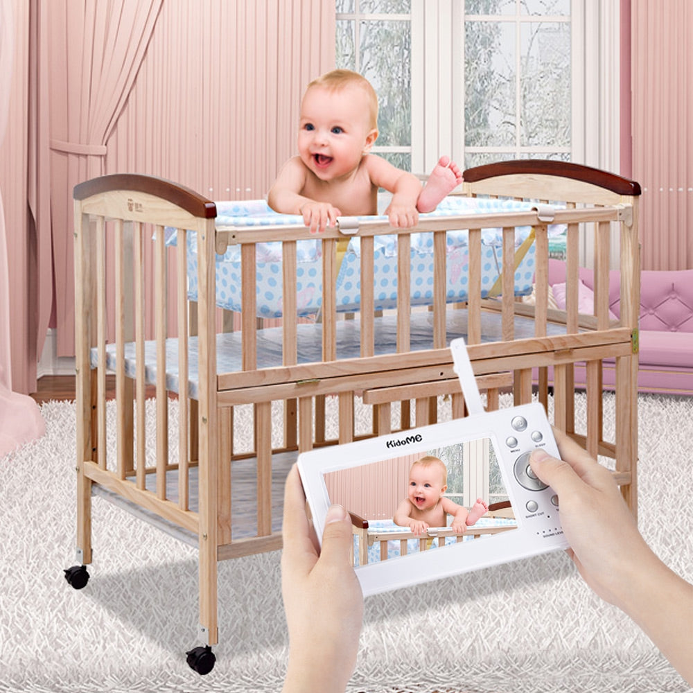 Kidome 8203KF 720P Digital Color Video Baby Monitor with 5 inch HD LCD