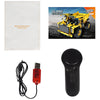 Mould King 13016 Children Electric Remote Control Car Assembled DIY  Intelligence Model Toy Mining Truck Blocks