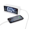 3D Curved Surface Screen Floating LED Display Smart Alarm Electronic Clock