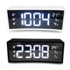 3D Curved Surface Screen Floating LED Display Smart Alarm Electronic Clock