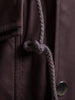 Solid Waist Drawstring Multi Pocket Jacket