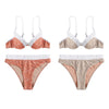 Polka Dots Swimwear Women Bikini Push Up Underwire Swimsuit Bathing Suit