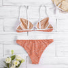 Polka Dots Swimwear Women Bikini Push Up Underwire Swimsuit Bathing Suit